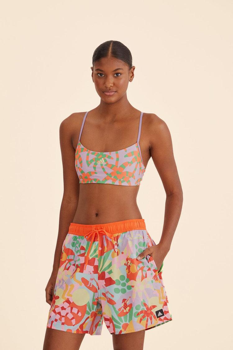 farm rio adidas farm unitefit shorts red RED