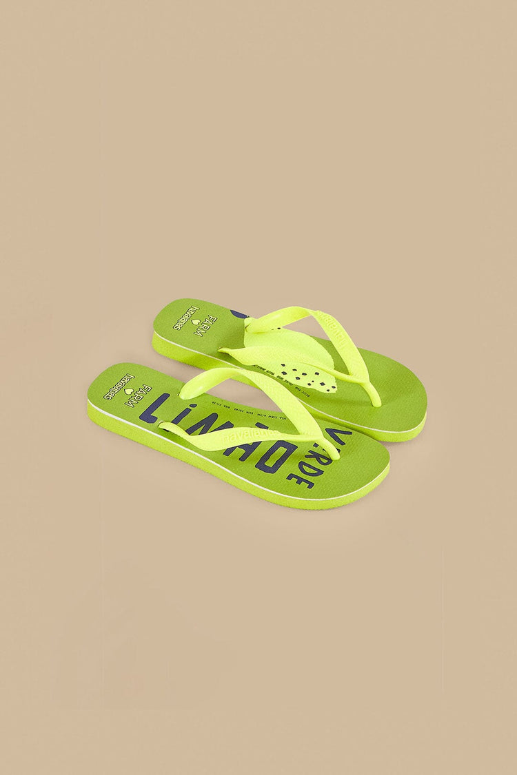 Farm Rio Green Lime Havaianas Sandals GREEN LIME