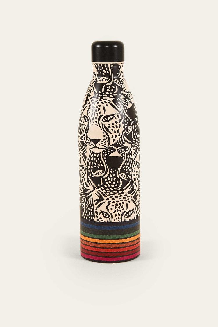 Farm Rio Midnight B&w Leopards Bottle MULTI