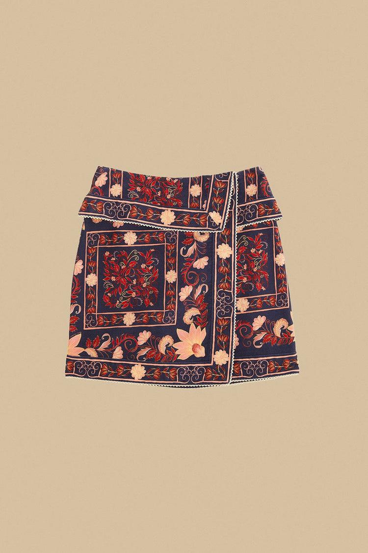 Farm Rio New Guilhermina Skirt NEW GUILHERMINA