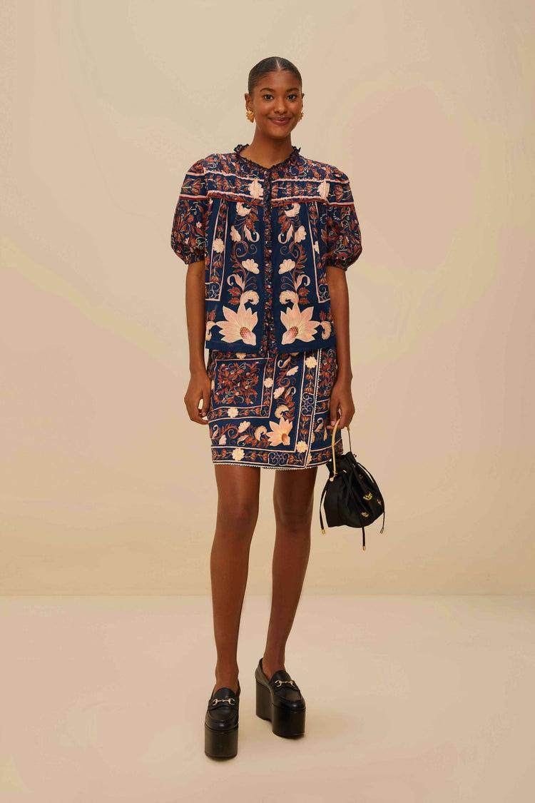 farm rio new guilhermina skirt NEW GUILHERMINA