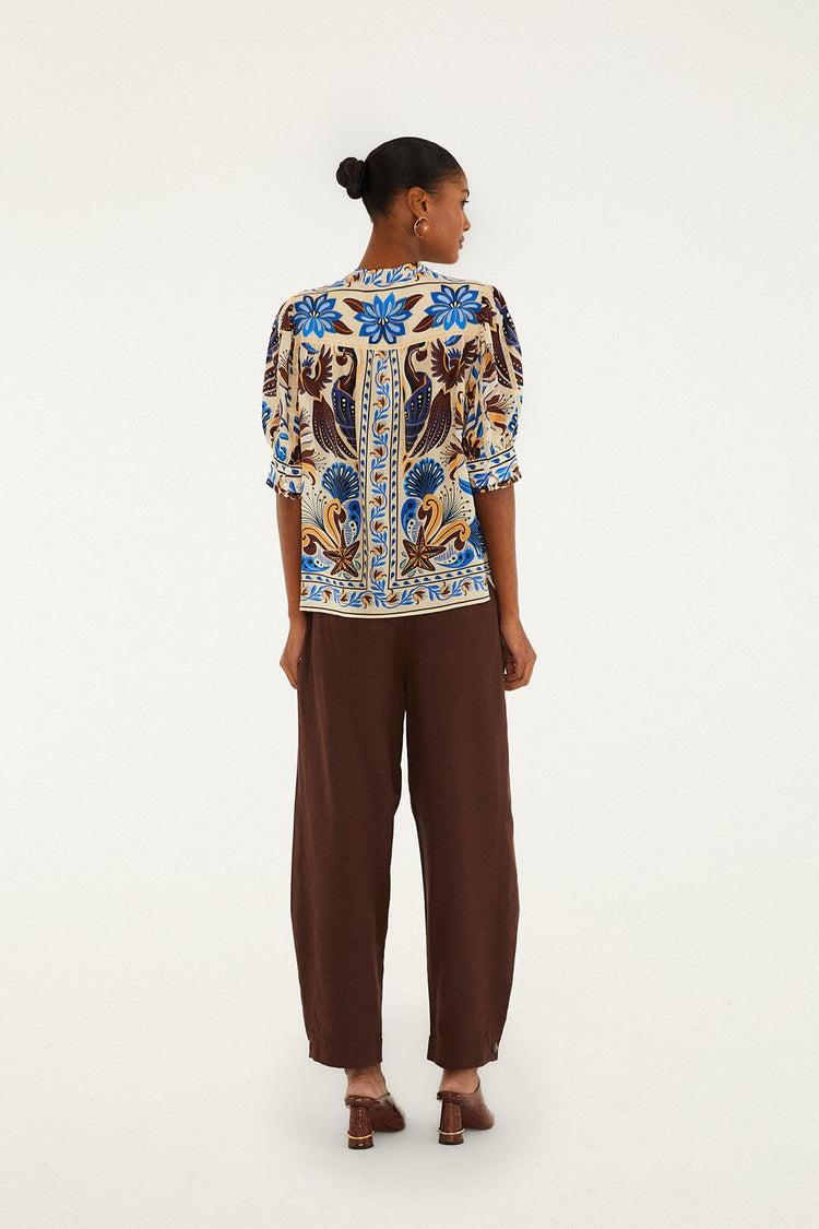 Farm Rio Sand Nature Land Blouse NATURE LAND SAND