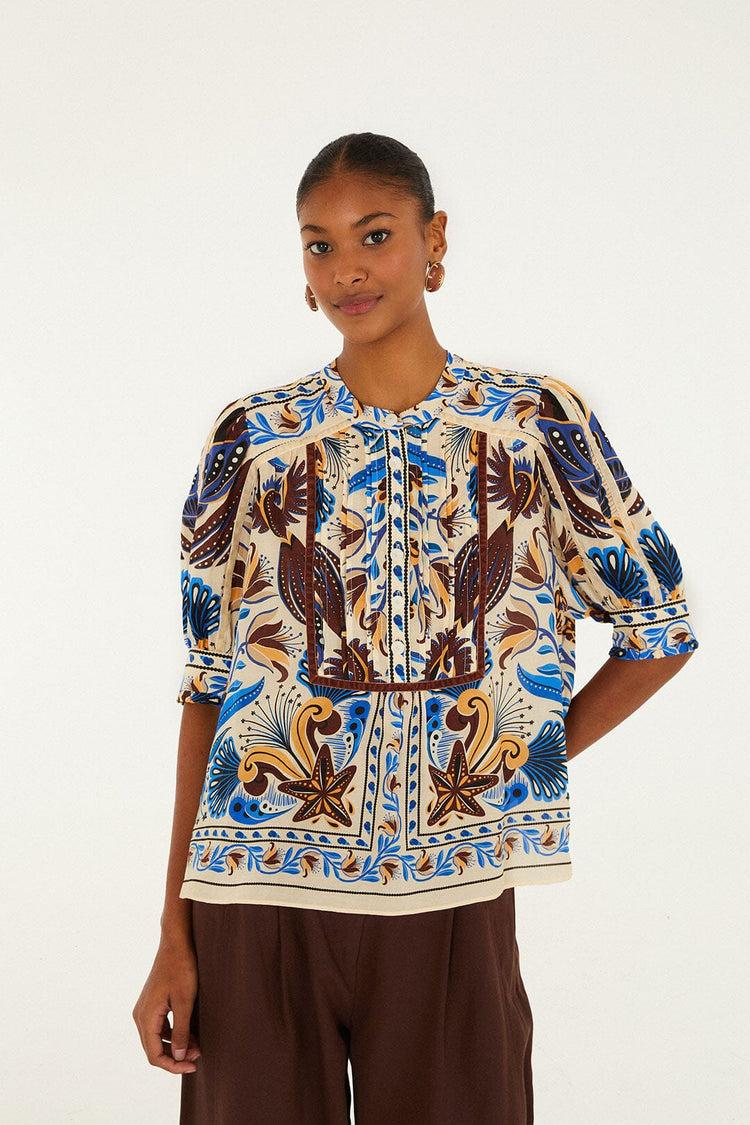 farm rio sand nature land blouse NATURE LAND SAND