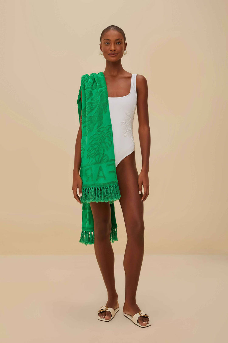 farm rio green river nature towel RIVER NATURE GREEN