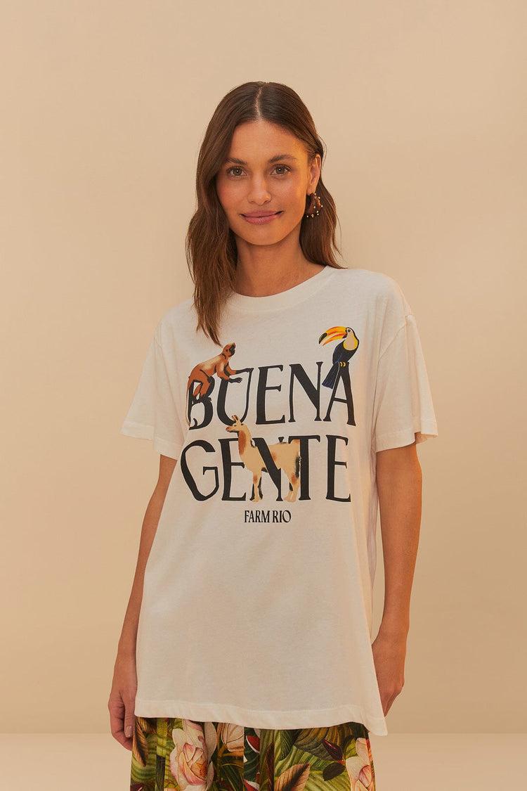 farm rio off-white buena gente relaxed t-shirt OFF-WHITE