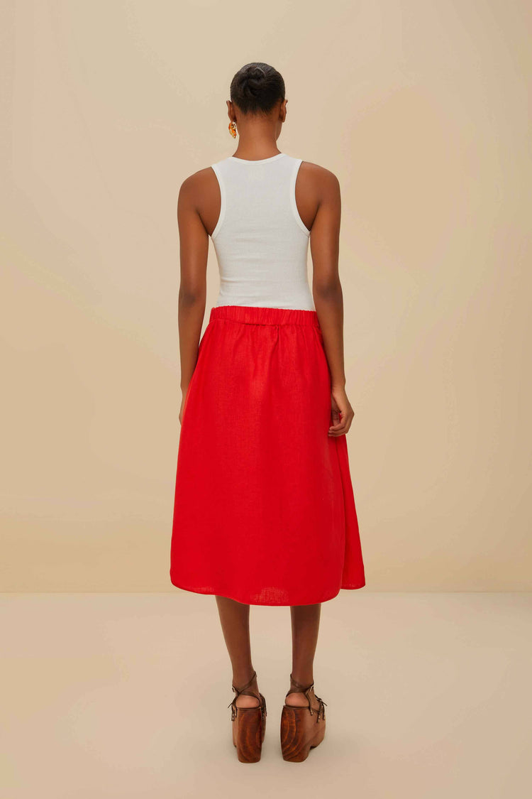 Farm Rio Off-white Farmrio Macaw Tank Top OFF-WHITE