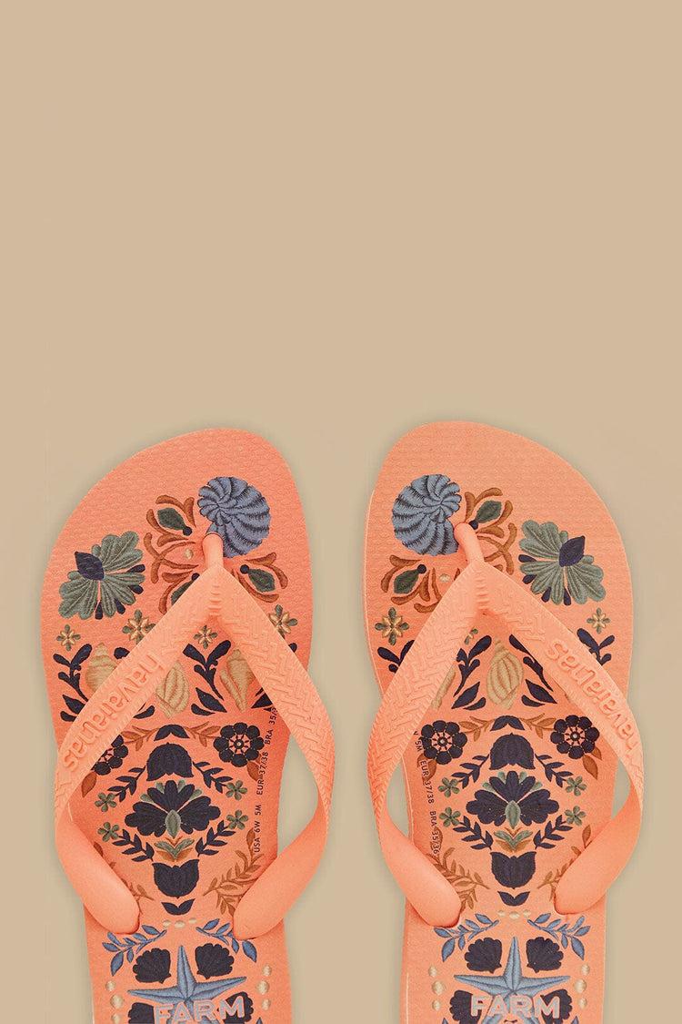 Farm Rio Seasheel Tapestry Havaianas AINIKA TAPESTRY YELLOW