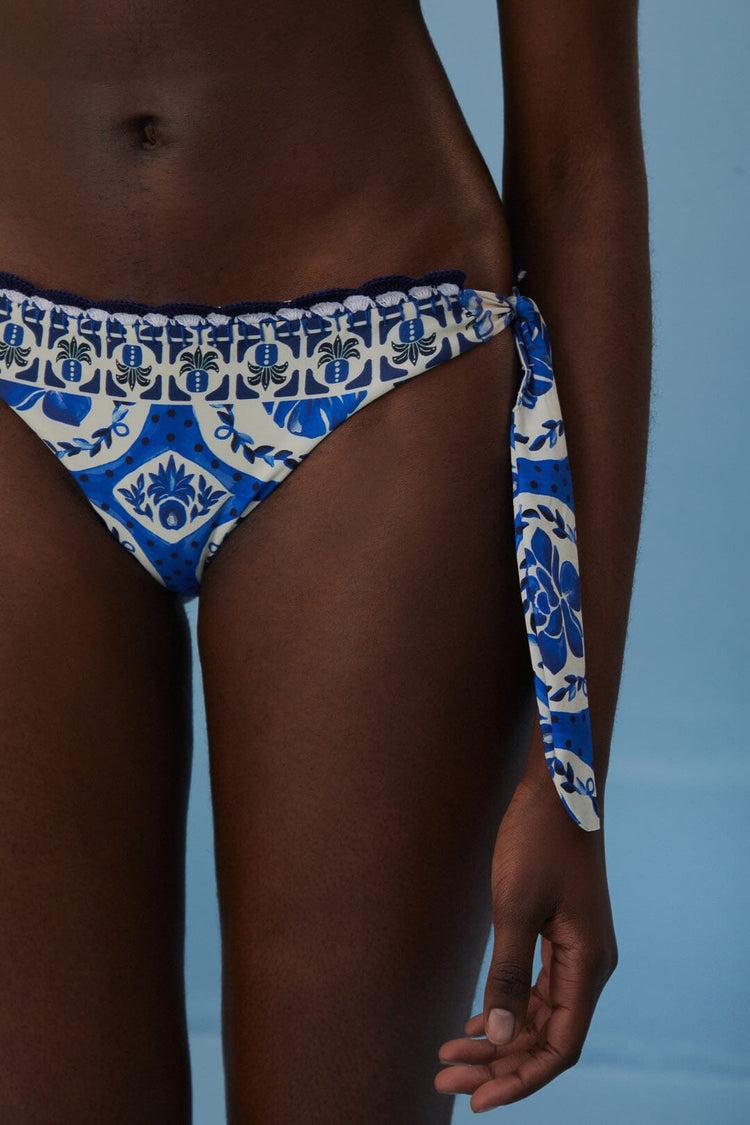 Farm Rio Tile Dream Bikini Bottom TILE DREAM MULTICOLOR