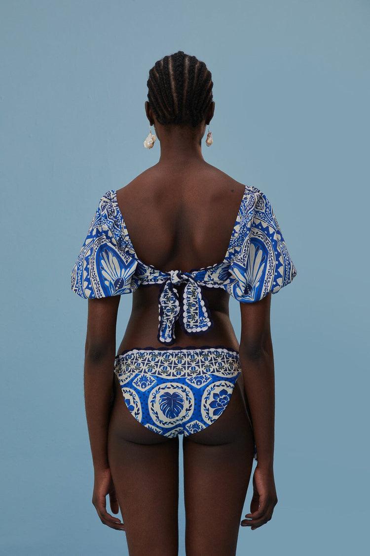 Farm Rio Tile Dream Bikini Bottom TILE DREAM MULTICOLOR