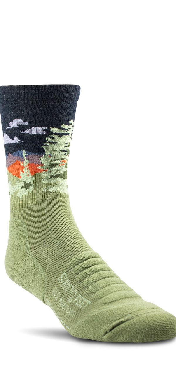 farm to feet American Trail Cascade Locks Light Targeted Cushion 3/4 CREW