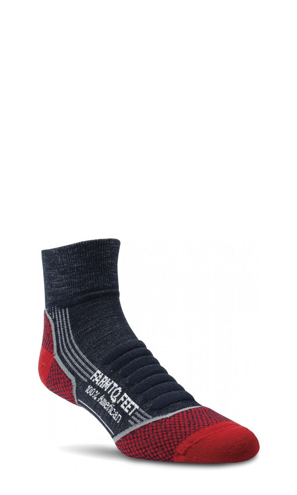 Farm To Feet American Trail Damascus Light Targeted Cushion 1/4 CREW