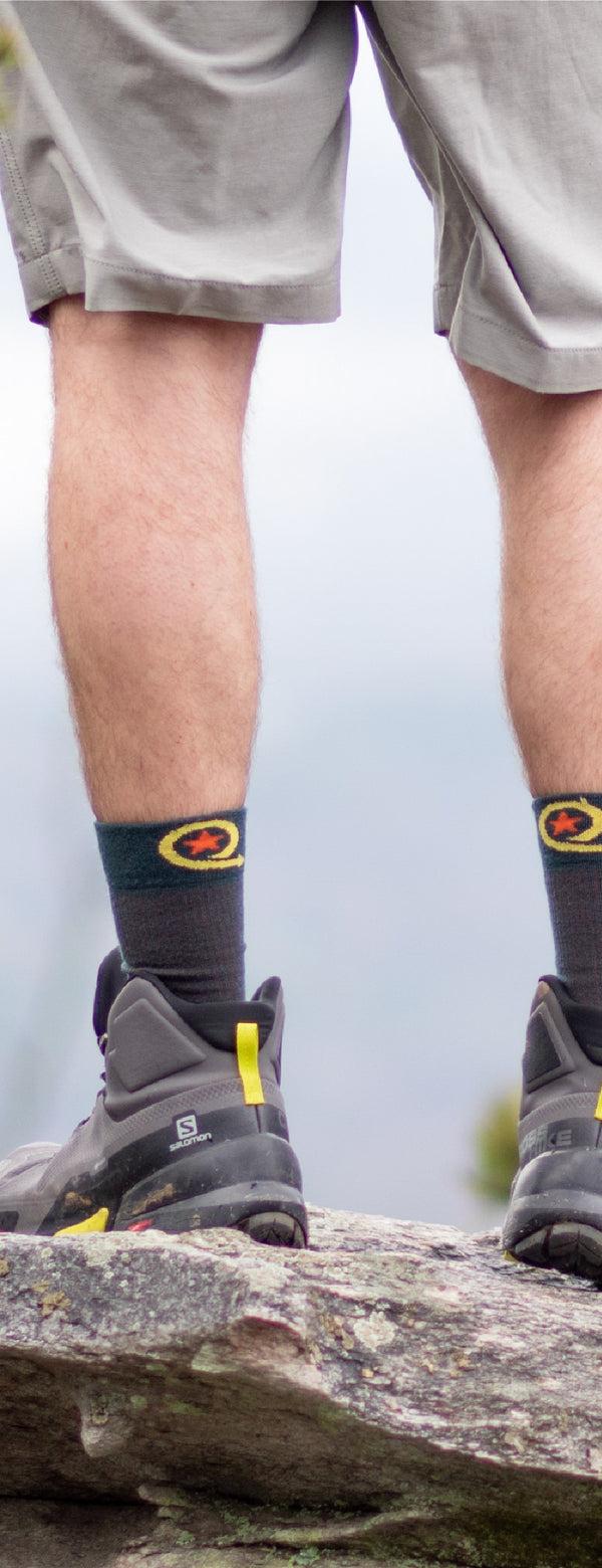 Farm To Feet American Trail Damascus Light Targeted Cushion Warehouse Sale CREW