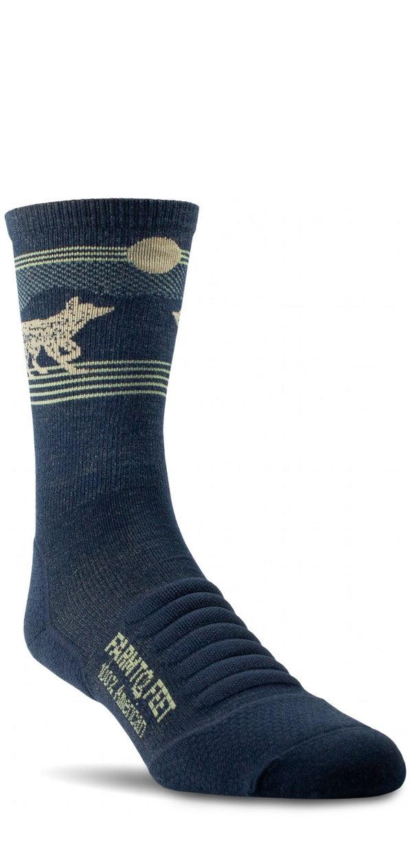 Farm To Feet American Trail Lone Wolf Light Targeted Cushion 3/4 CREW