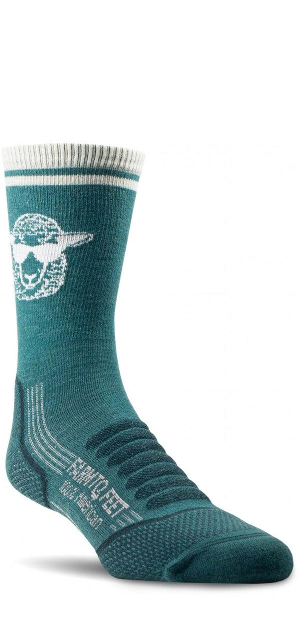 farm to feet American Trail Shep the Sheep Light Targeted Cushion 3/4 CREW