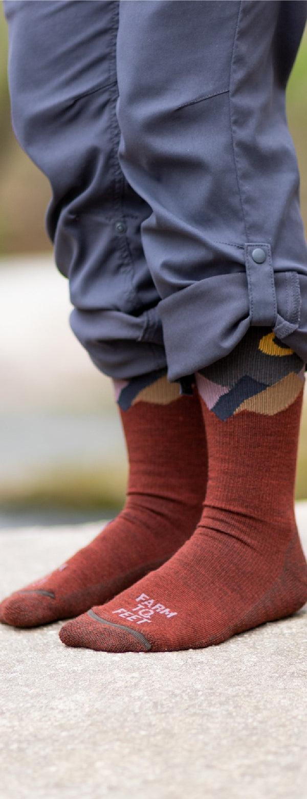 Farm To Feet Four Peaks Light Cushion CREW