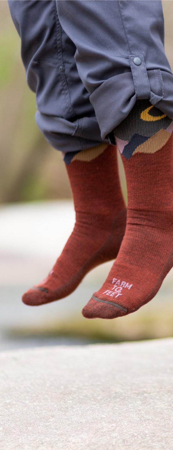 Farm To Feet Four Peaks Light Cushion CREW