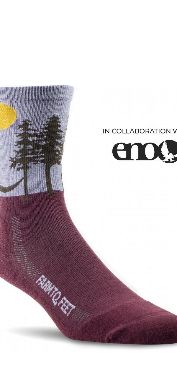 Farm To Feet Outdoor Trail Asheville Light Targeted Cushion 3/4 CREW