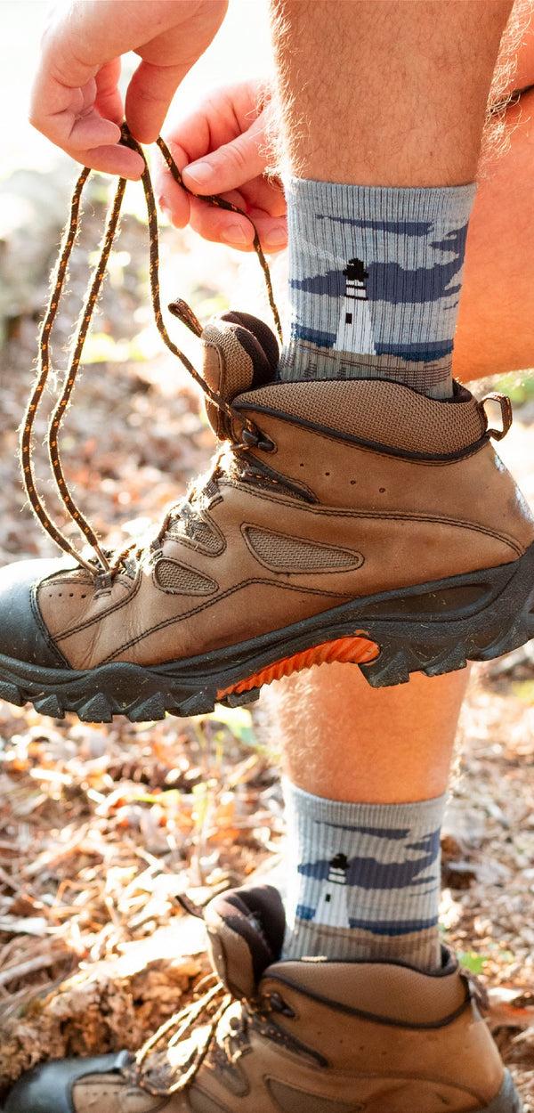 Farm To Feet Outdoor Trail Cape Light Targeted Cushion 3/4 CREW