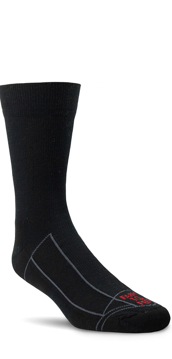 farm to feet Outdoor Trail Greensboro Light Cushion 3/4 CREW