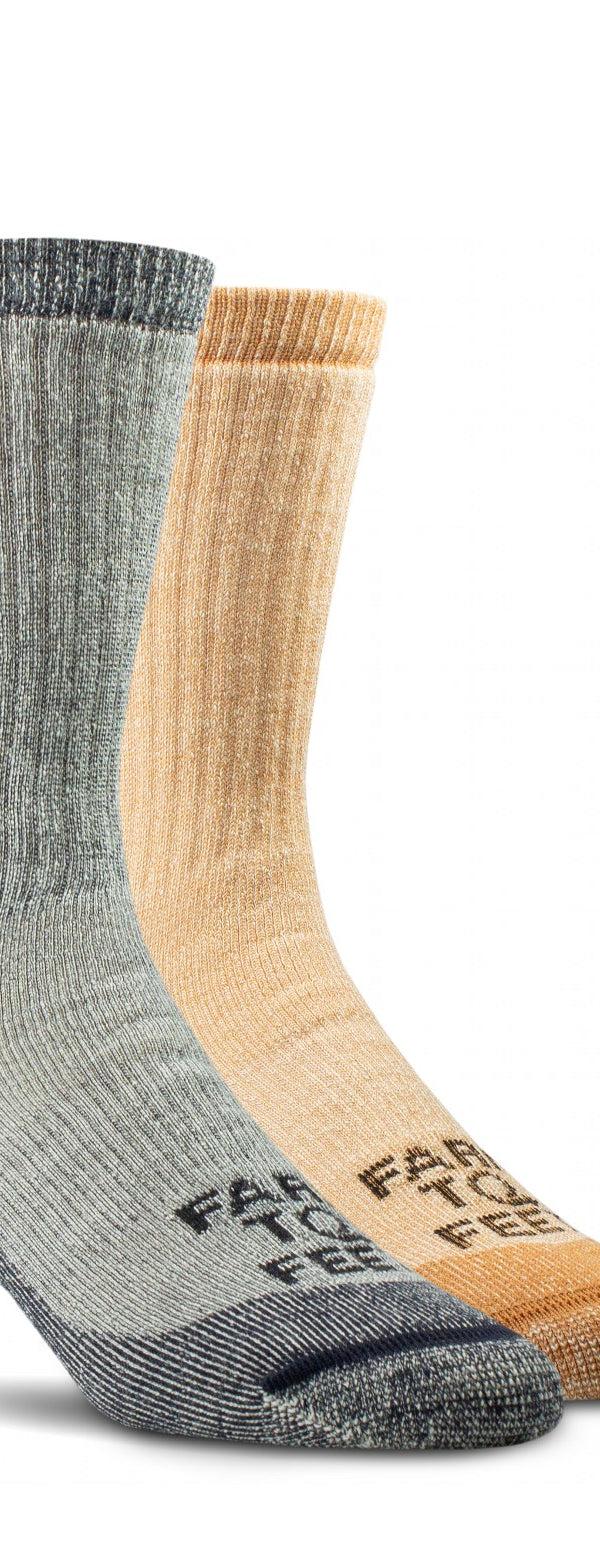 Farm To Feet Rugged Trail Boulder 2 Pair Full Cushion CREW