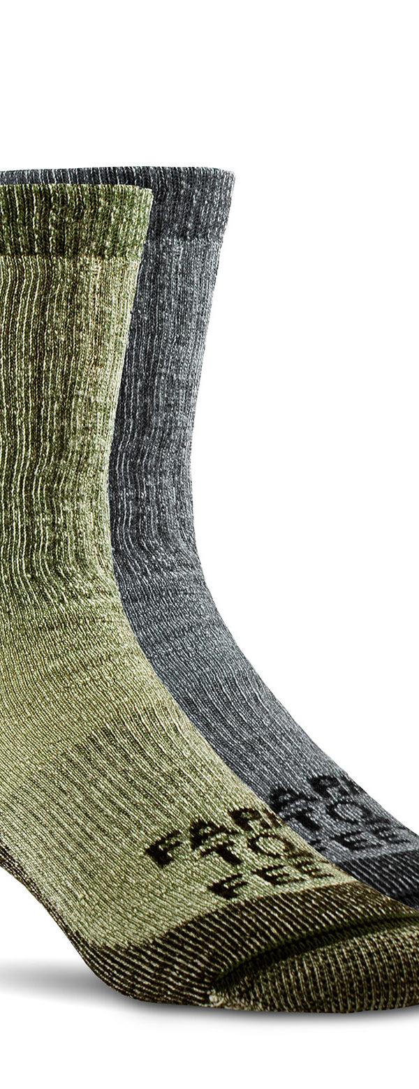 farm to feet Rugged Trail Boulder 2 Pair Full Cushion CREW