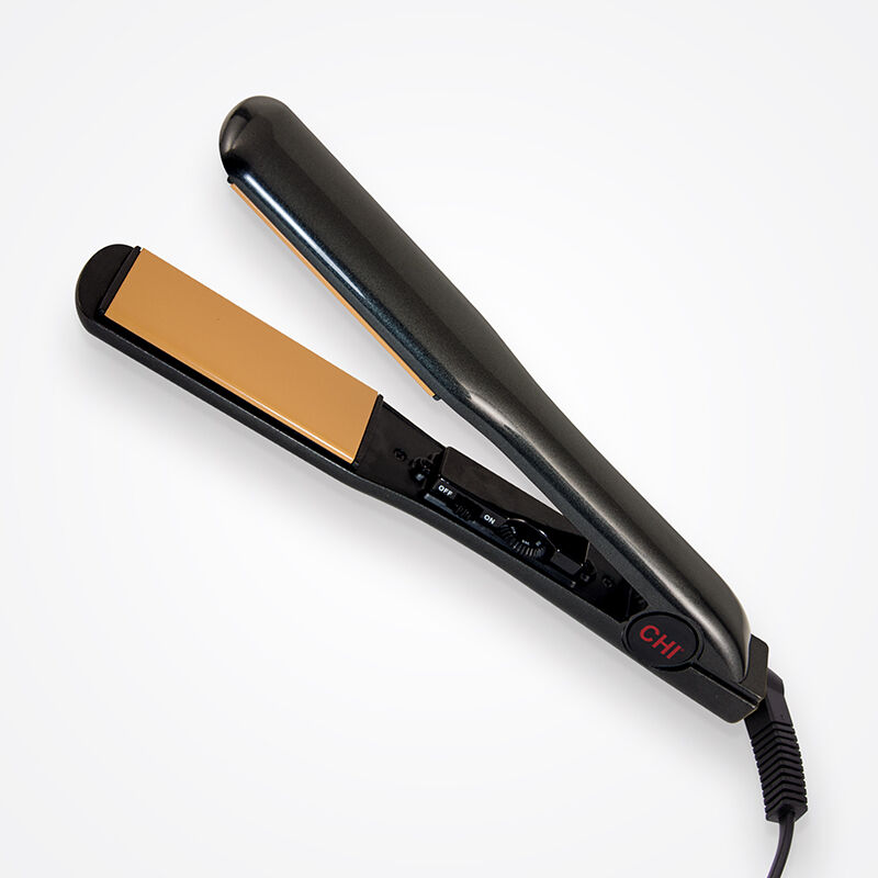 farouk 1.5 Inch Tourmaline Ceramic Wide Plate Hairstyling Iron - Onyx Black