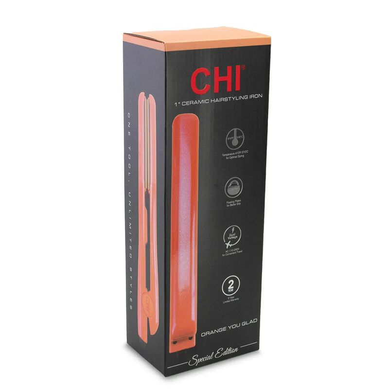 Farouk 1 Inch Ceramic Hairstyling Iron - Orange You Glad