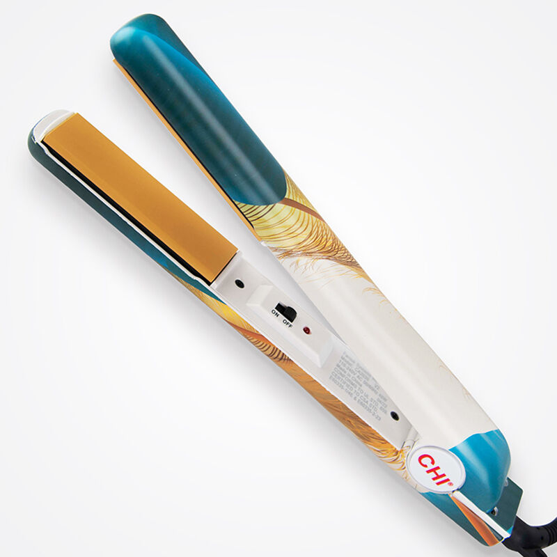 farouk 1 Inch Ceramic Hairstyling Iron - Teal Tropics