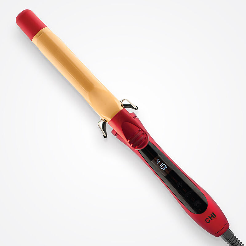 farouk 1 Inch Tourmaline Ceramic Curling Iron - Ruby Red