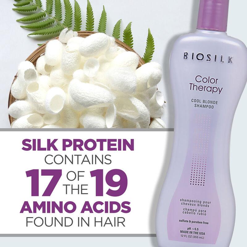 Farouk BioSilk Color Therapy Cool Blonde Shampoo - 12 Ounces