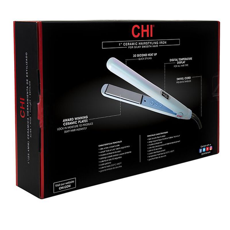 Farouk CHI Digital Ceramic Hairstyling Iron - Cosmic Ice