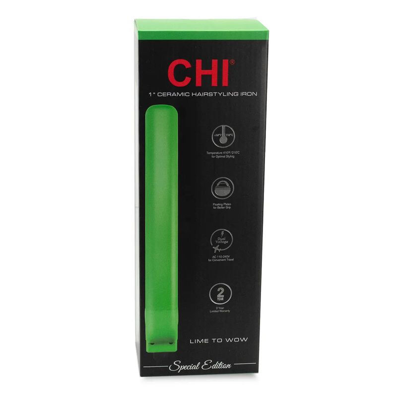 Farouk 1 Inch Ceramic Hairstyling Iron - Lime To Wow