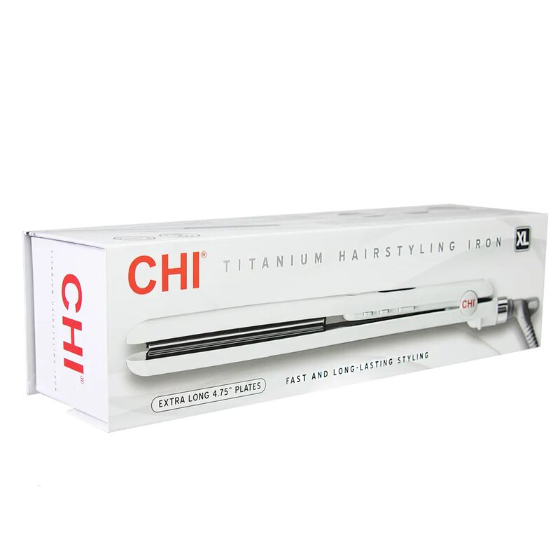 Farouk 1 Inch Titanium Xl Hairstyling Iron - White