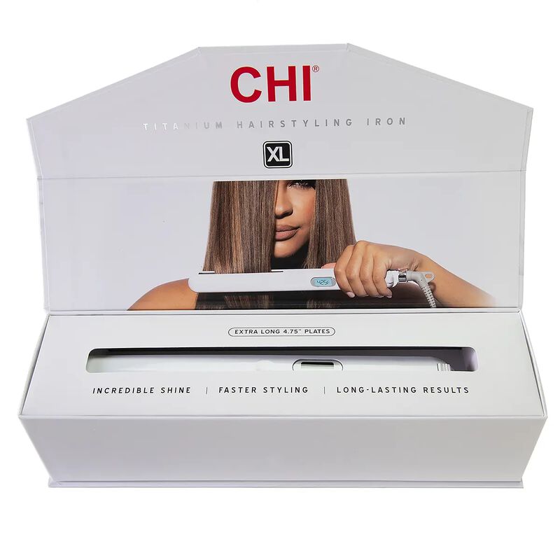 Farouk 1 Inch Titanium Xl Hairstyling Iron - White