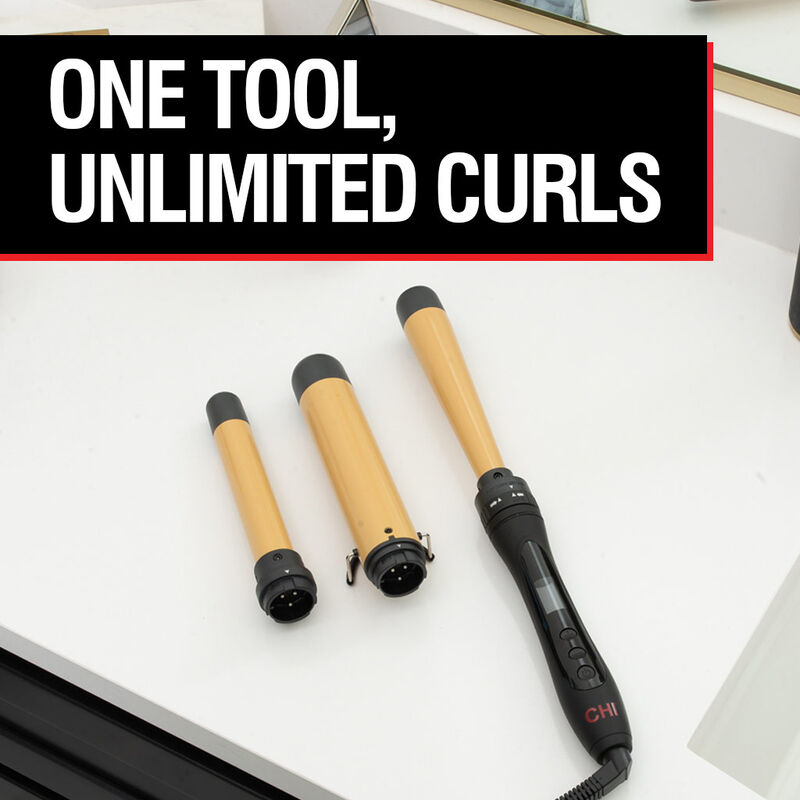 Farouk Interchangeable Curling Wand Kit