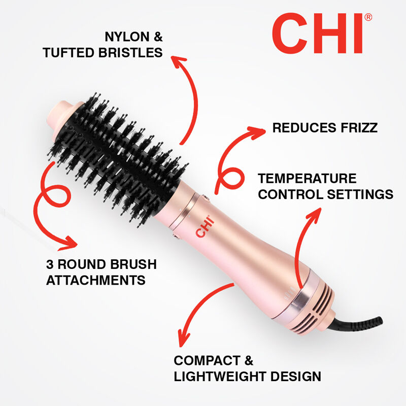 Farouk Round Rose Gold Blowout Brush
