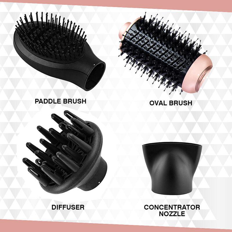 Farouk Volumizer 4-in-1 Blowout Brush - Rose Gold