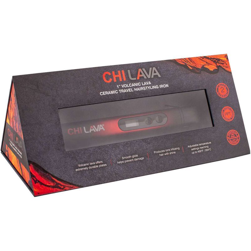 Farouk Lava 1 Inch Volcanic Ceramic Travel Hairstyling Iron