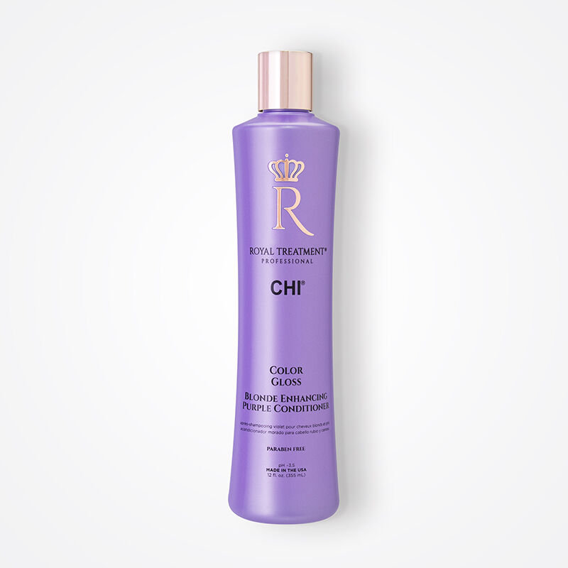 farouk Royal Treatment Color Gloss Blonde Enhancing Purple Conditioner