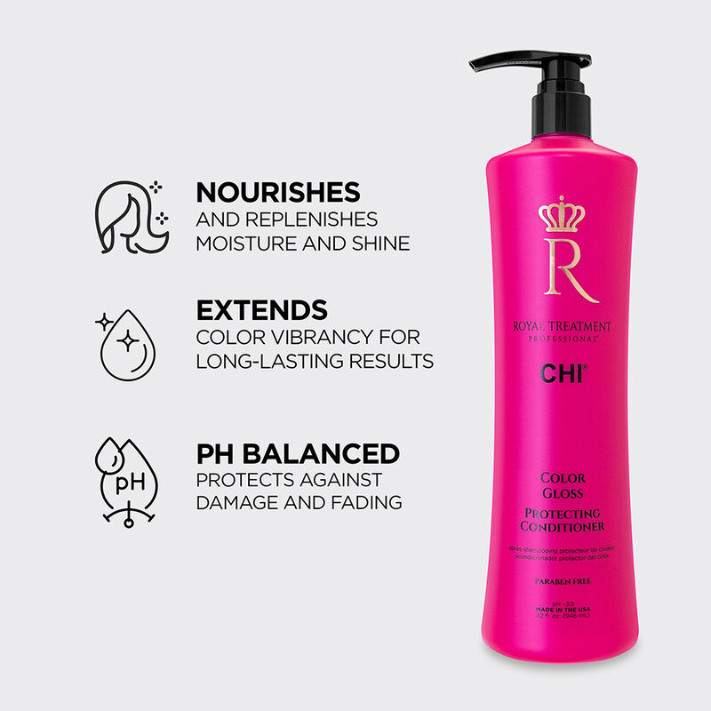 Farouk Royal Treatment Color Gloss Protecting Conditioner - 32 Ounces