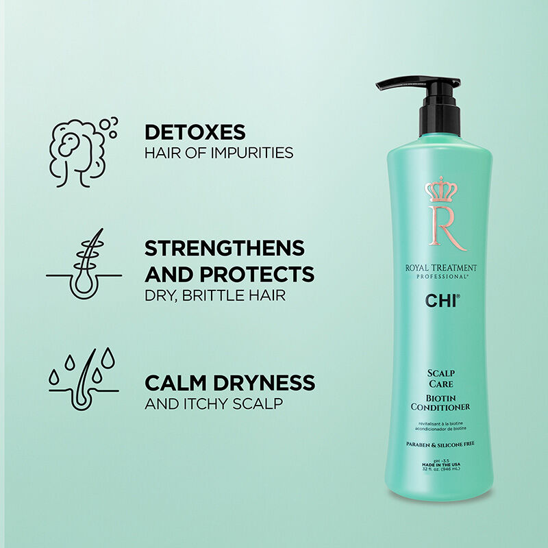 Farouk Royal Treatment Scalp Care Biotin Conditioner - 32 Ounces