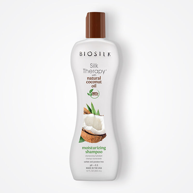 farouk Silk Therapy With Natural Coconut Oil Moisturizing Shampoo - 12 Ounces