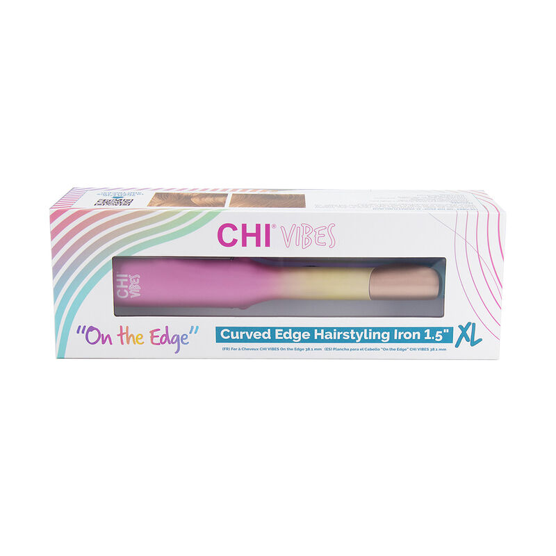 Farouk Vibes XL Curved Edge 1.5 Inch Hairstyling Iron