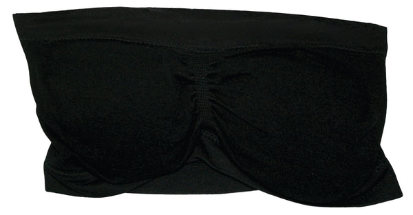Fashion Forms Stretch Bandeau Bra Black