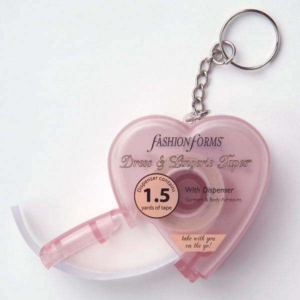 fashion forms Mini Heart Tape Disp Keychain (12 Pack)