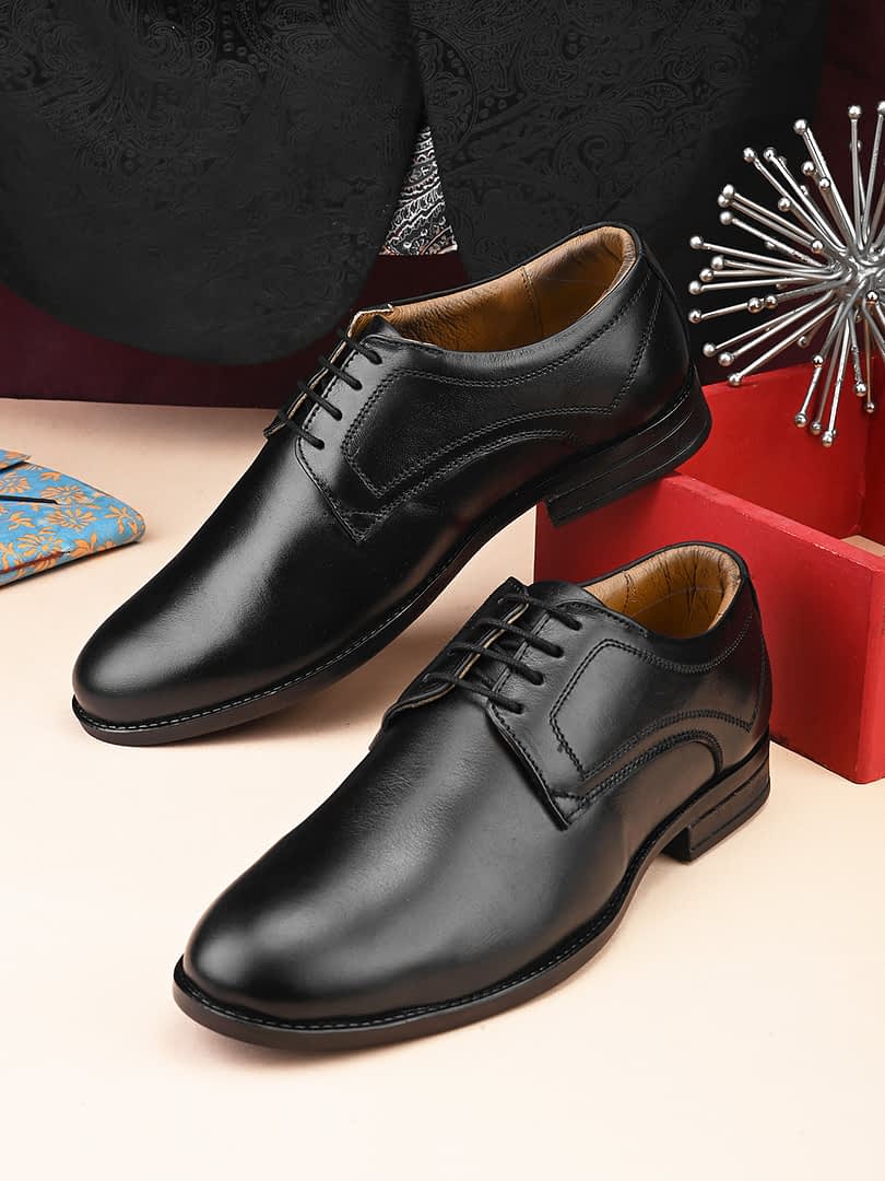 fashion Victim Fashion Victim Black Genuine Leather Formals