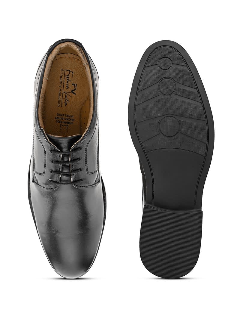 fashion Victim Fashion Victim Black Genuine Leather Formals