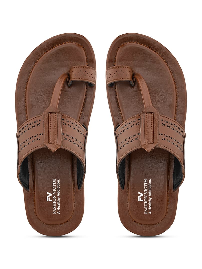 Fashion Victim Fashion Victim Men Leather Slippers