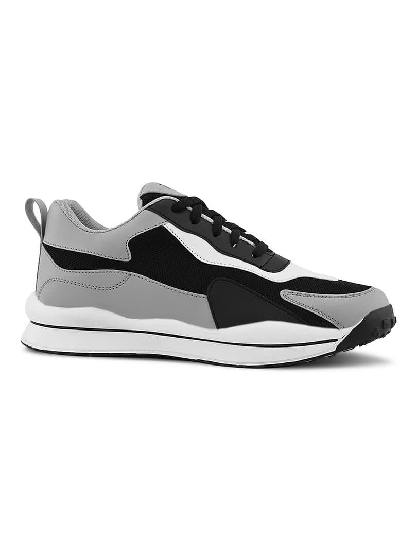Fashion Victim Fashion Victim Men Black Colorblock Sneakers