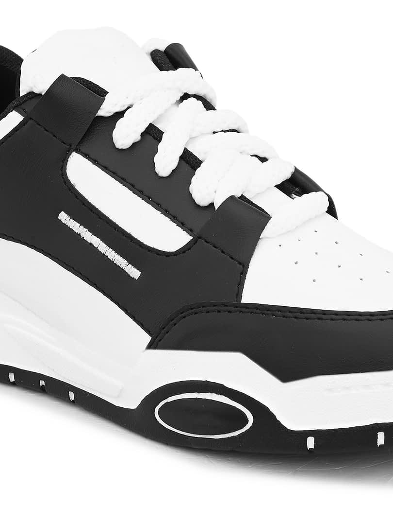 Fashion Victim Men Black Colorblock Sneakers